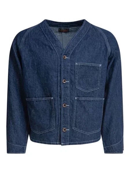 Дънково яке Beams Plus синьо