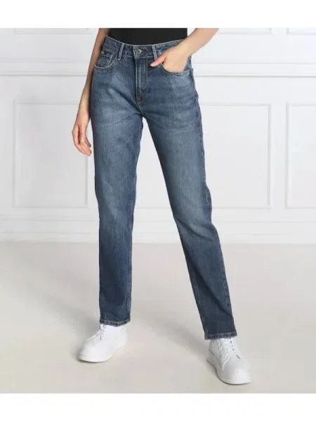 Pepe Jeans London Farmer MARY | high waist kék