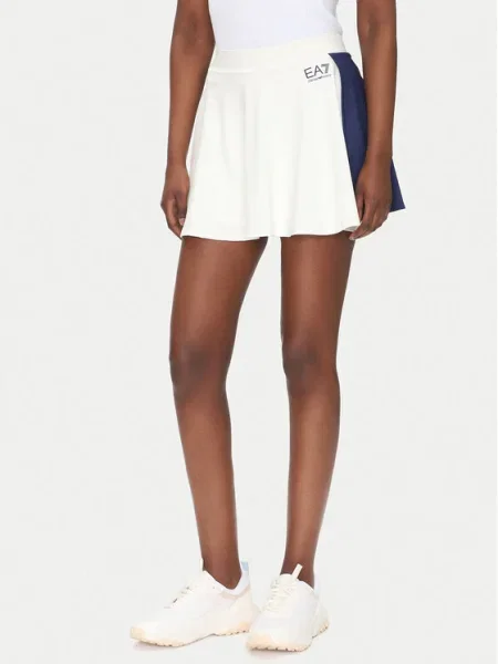 Emporio Armani Fustă tenis alb