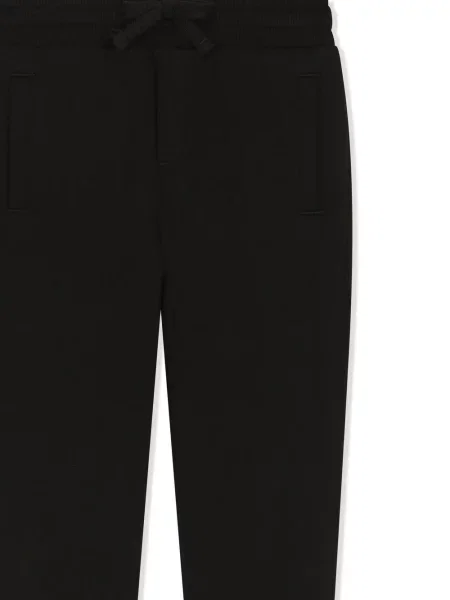 Spodnie dziecięce Dolce And Gabbana czarne