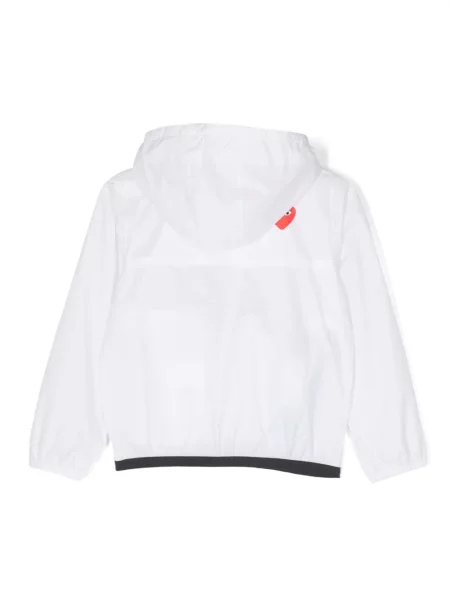 Kurtka dziecięca Comme Des Garcons Play biała
