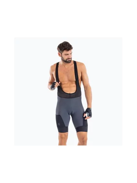 Шорти велосипедні Alé Stones Cargo Bibshorts grey сірі