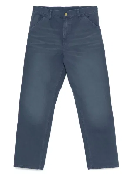 Pantaloni Carhartt Wip albastru