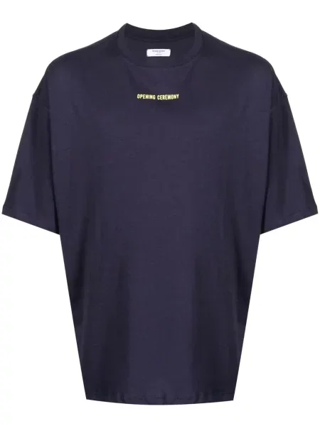 Tricou Opening Ceremony cu imagine albastru