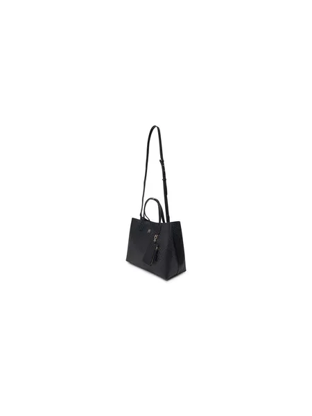Tommy Hilfiger Rankinė Th Icon Satchel Mono juoda
