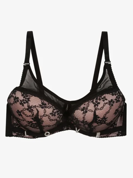 Sutien Revalora cu roz negru
