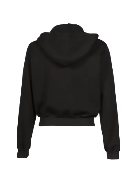 Περικομμένο hoodie Magliano με αγκράφα μαύρο