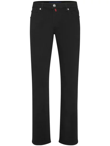 Traperice ravnih nogavica Billionaire crna