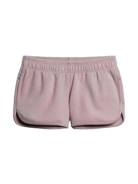 Krátke šortky Superdry fialová