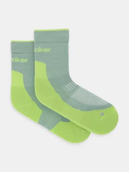 Nogavice z dodatkom volne Icebreaker Merino Hike+ zelena