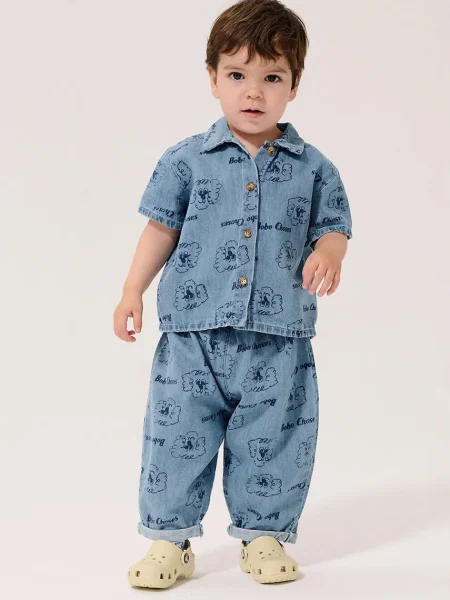 Детская джинсовая рубашка Bobo Choses