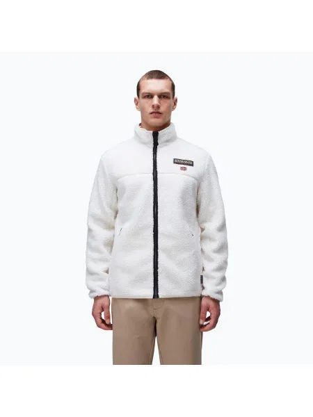 Hanorac pentru bărbați Napapijri T-Tynik Full Zip beige dimity bej