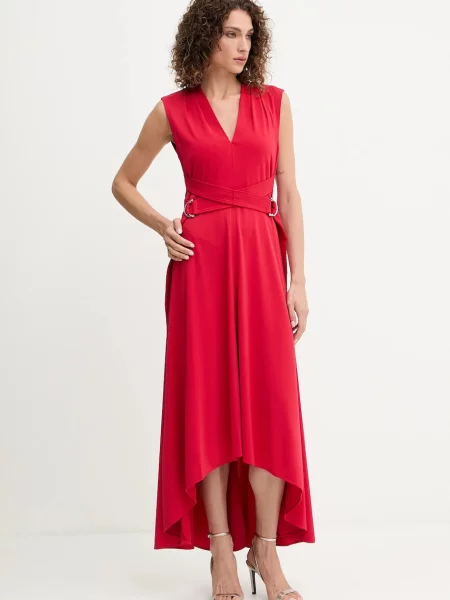 Dkny rochie maxi evazați roșu