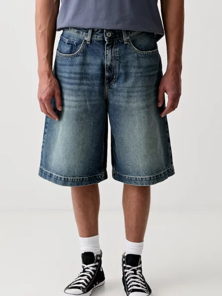 Karl Lagerfeld Jeans pantaloni scurți pentru bărbați din denim albastru