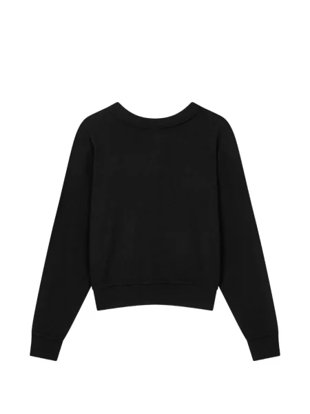 Lung cardigan Tomboy negru