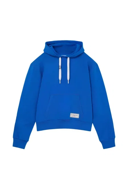 Hanorac cu glugă Givenchy din fleece albastru