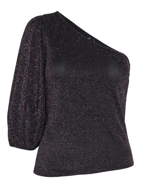 PIECES Tricou PATTIE' negru