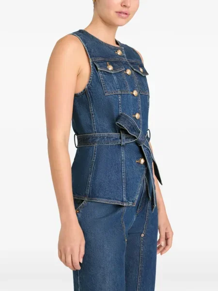 Kamizelka Cinq A Sept niebieska