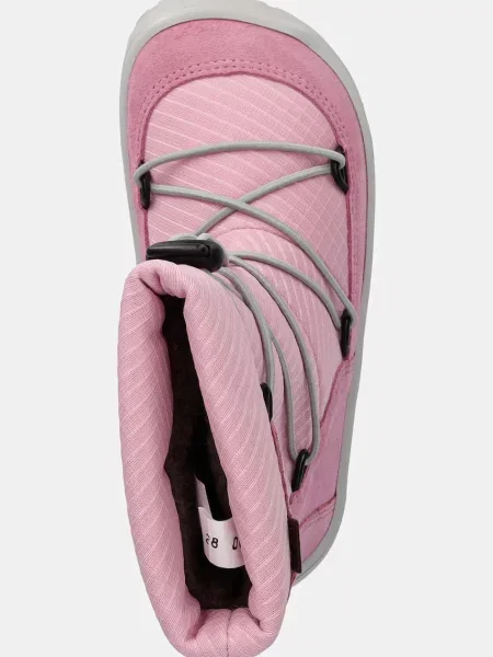 Froddo gyerek bőr téli cipő BAREFOOT TEX TRACK WOOL rózsaszín