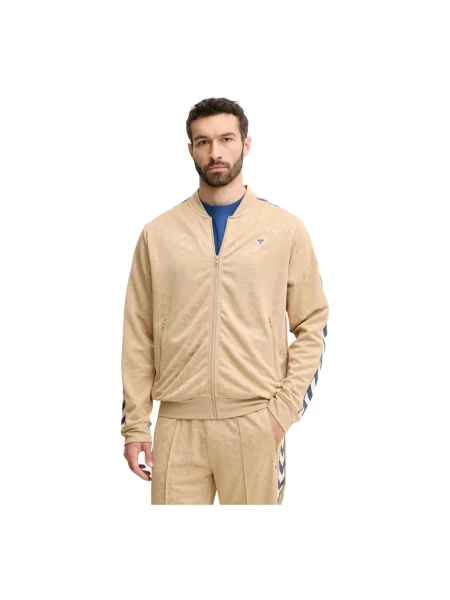 Bluza rozpinana Hummel beżowa
