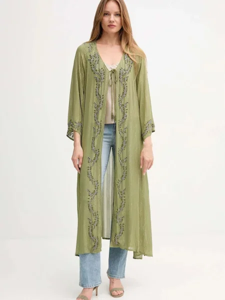 Hoss Intropia sacou oversize verde
