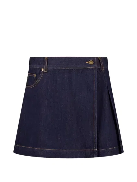 Mały spódnica plisowana House Of Sunny niebieska