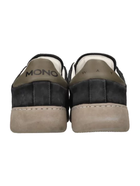 Sneakersy Monoway skórzane czarne