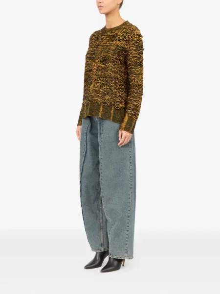 Pulover Mm6 Maison Margiela chunky galben