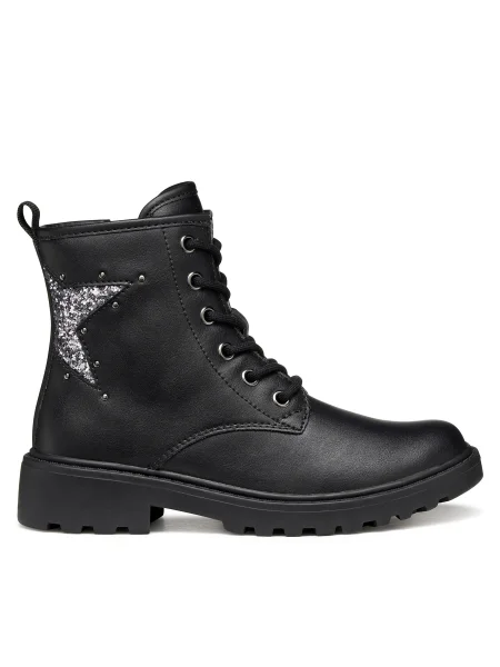 Geox Bokacsizma J Casey S fekete