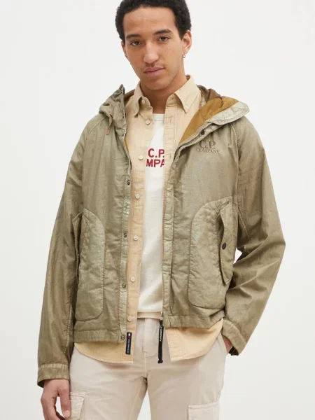 C.P. Company rövid kabát zöld