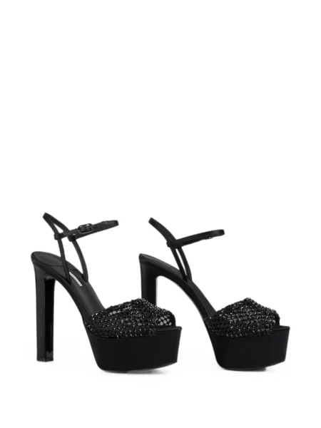 Sandale Le Silla cu platformă negru