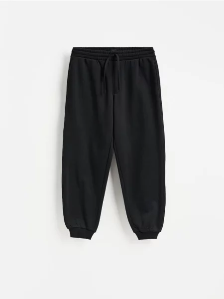 Reserved Pantaloni sport cu conținut ridicat de negru