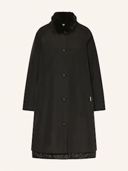 Woolrich Płaszcz 2 W 1 schwarz czarny