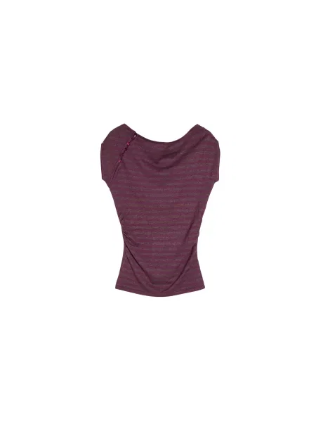Bershka Pulover roșu-violet roșu