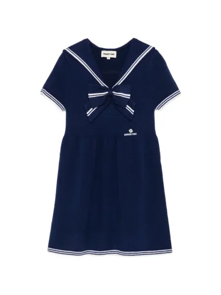 Gulerat rochie mini Shushu/tong cu funde albastru
