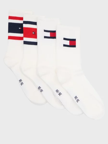 Дитячі шкарпетки Tommy Hilfiger білі