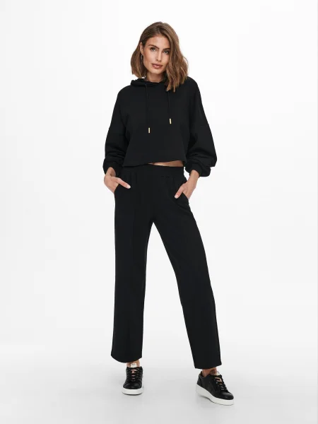 ONLY Pantaloni Poptrash' negru