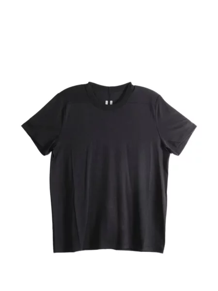 Scurt tricou Rick Owens cu decolteu rotund negru