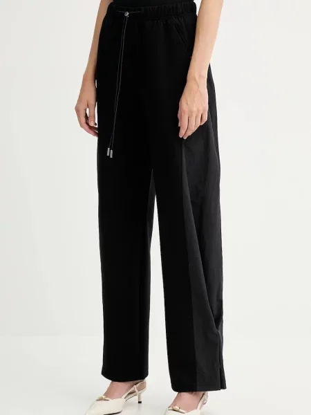 MAX&Co. pantaloni de trening uni negru