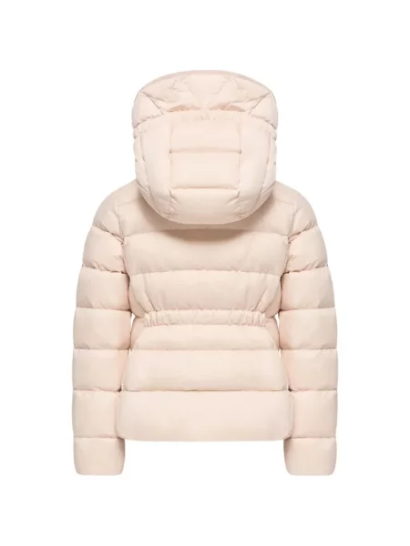 Kurtka puchowa dziecięca Moncler Enfant różowa