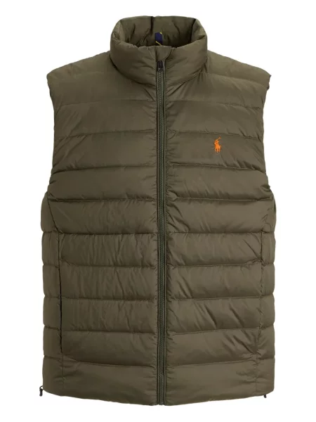 Ριγέ polo Polo Ralph Lauren με κουκούλα με αυτόγραφο λευκό