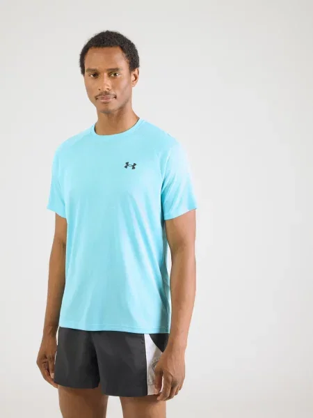 UNDER ARMOUR Funkčné tričko nebesky modrá čierna