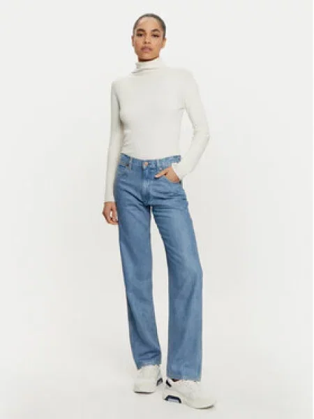 Straight fit džíny Wrangler modré
