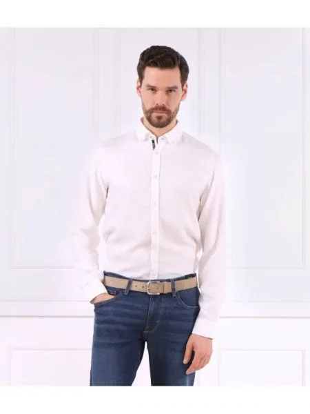 Joop! Jeans Cămașă Haven alb