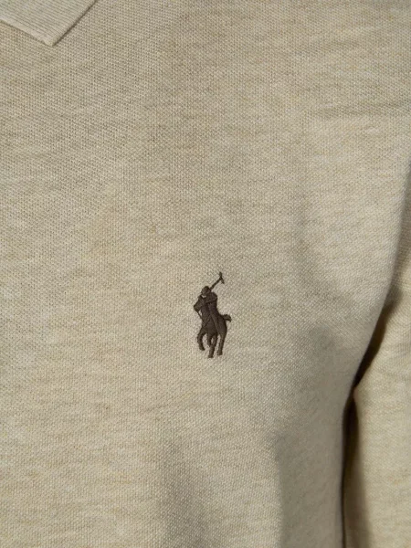 Поло тениска Polo Ralph Lauren бродирана розово