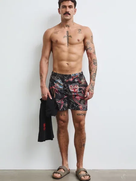 Medicine szorty kąpielowe czarne