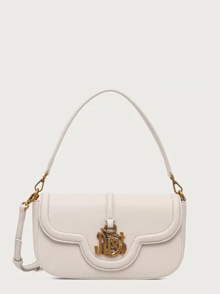 Just Cavalli geantă crossbody pentru femei cu imitație de piele bej