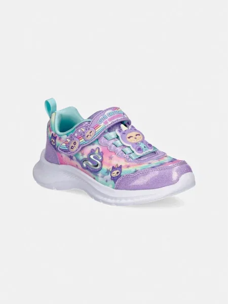 Skechers JUMPSTERS CUTIE CRITTERS gyerek sportcipő lila