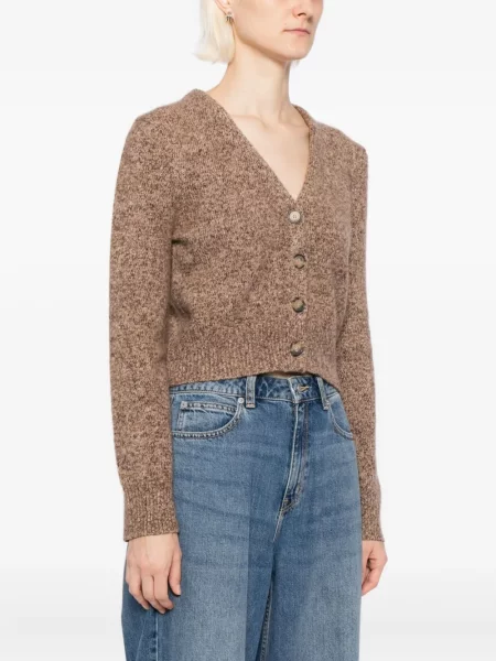 Kardigan Brandon Maxwell brązowy