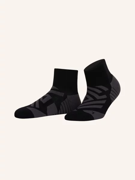 Ponožky On Performance Mid Sock Black/ Shadow černé